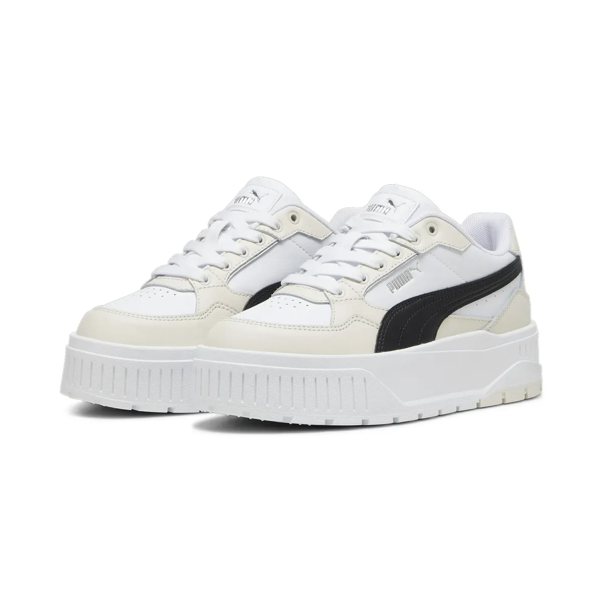 

Кроссовки PUMA "KARMEN II IDOL", цвет Puma White- Puma Black-Alpine Snow