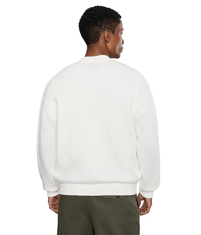 Кардиган из хлопка Relaxed Fit Polo Ralph Lauren, Deckwash White — фото 4