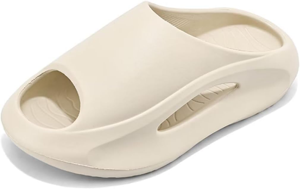 

LNERIP Унисекс Шлепацы, супер мягкие, противоскользящие, с подушечками, для женщин и мужчин, с толстой подошвой, летние шлепанцы на платформе, повседневные пляжные сандалии, хаки