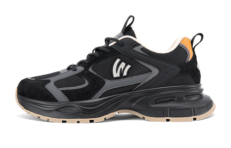 

Кроссовки мужские Lifestyle Shoes Men Low-Top Walksoul, черный