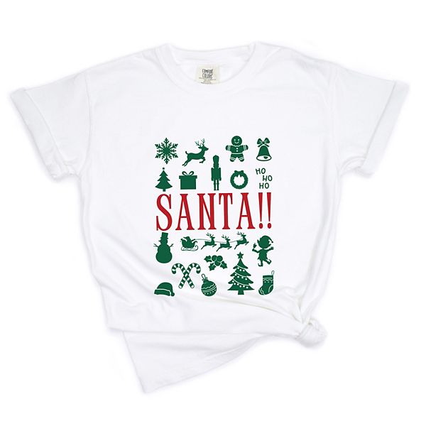 

Футболка женская Santa Christmas Icons Simply Sage Market, White, Белый, Футболка женская Santa Christmas Icons Simply Sage Market, White