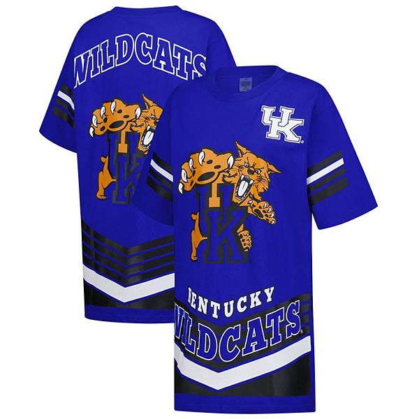

Женское мини-платье-футболка royal kentucky wildcats perfect score Gameday Couture