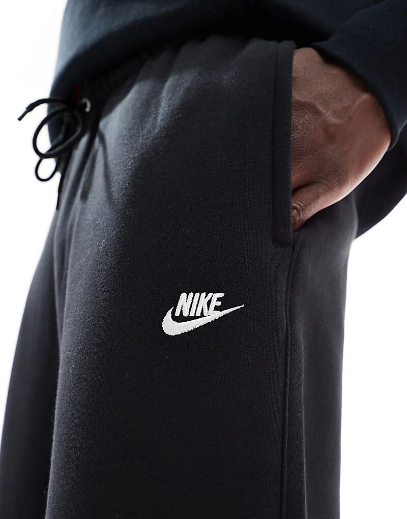 Джоггеры Nike Club прямого кроя черного цвета — фото 2