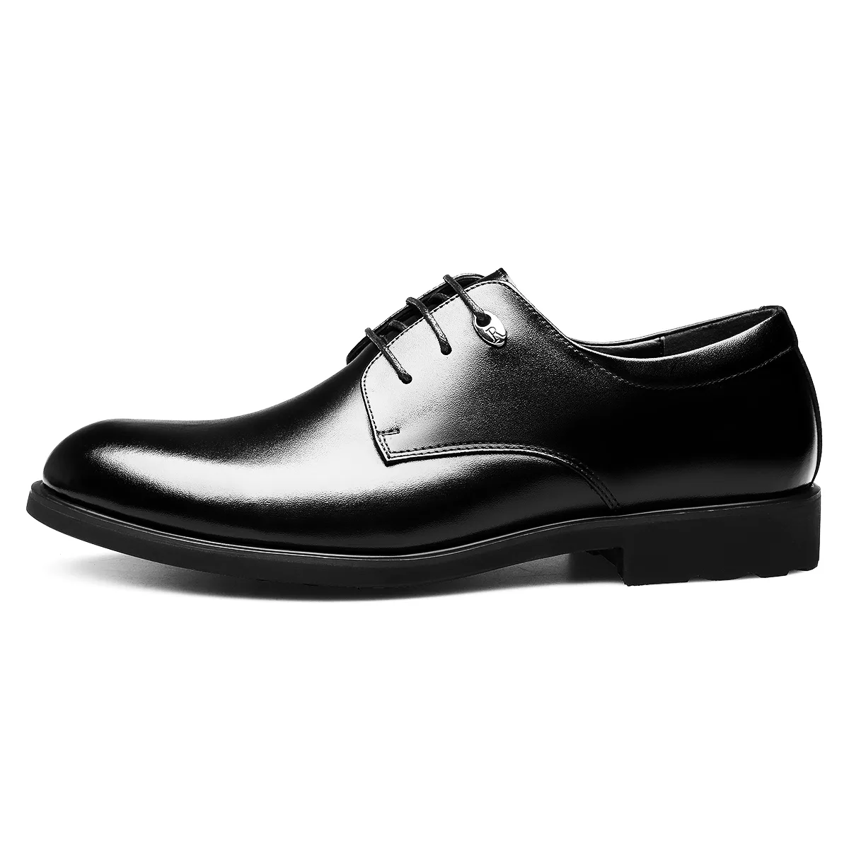 Мужские туфли из спилка CHINT, Black All-Season
