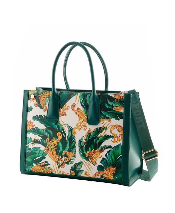 

Зеленая сумка-тоут Miami для женщин Plein Sport, мультиколор