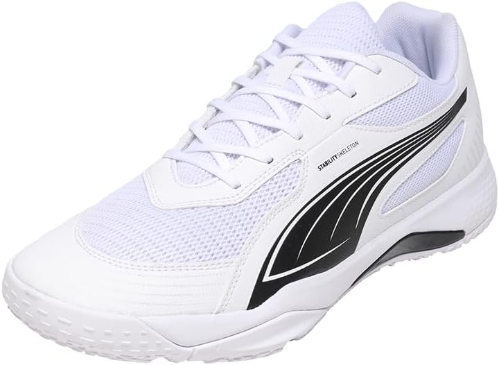

Кроссовки PUMA Unisex Solarflash III для зала, белый/черный