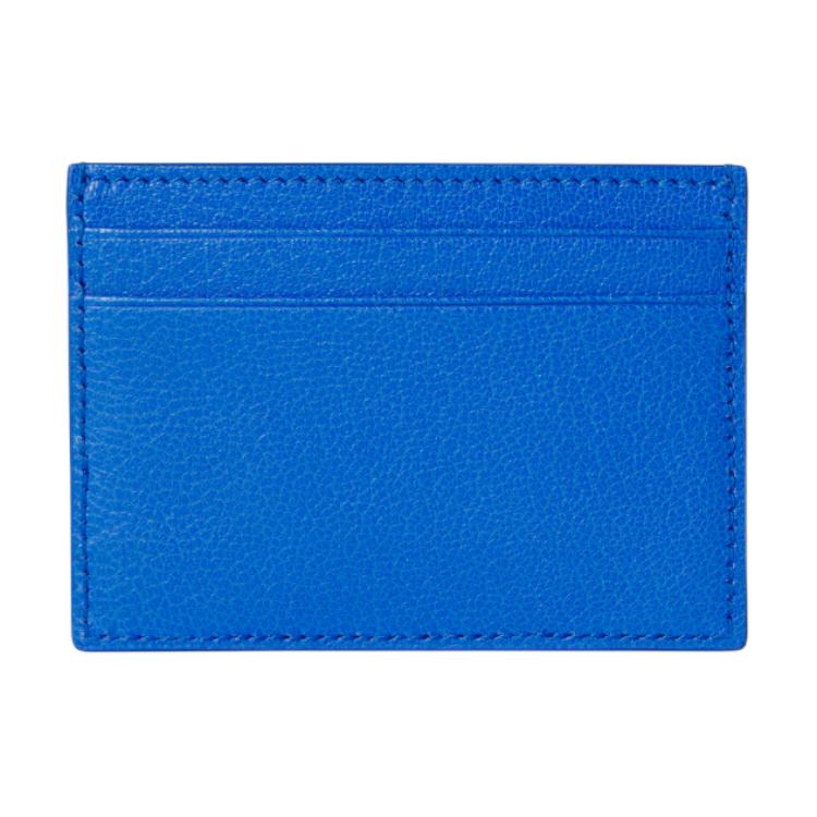 GUCCI Кожаный картхолдер Men's Blue — фото 3