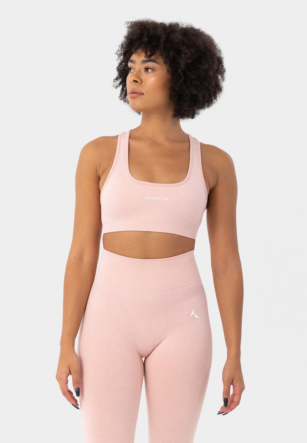 

Спортивный бюстгальтер средней поддержки BLAZE SEAMLESS carpatree, цвет pink