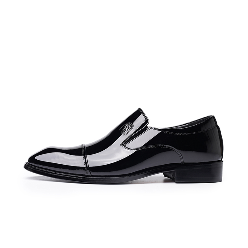 

Повседневные кожаные туфли мужские LAORENTOU, Black