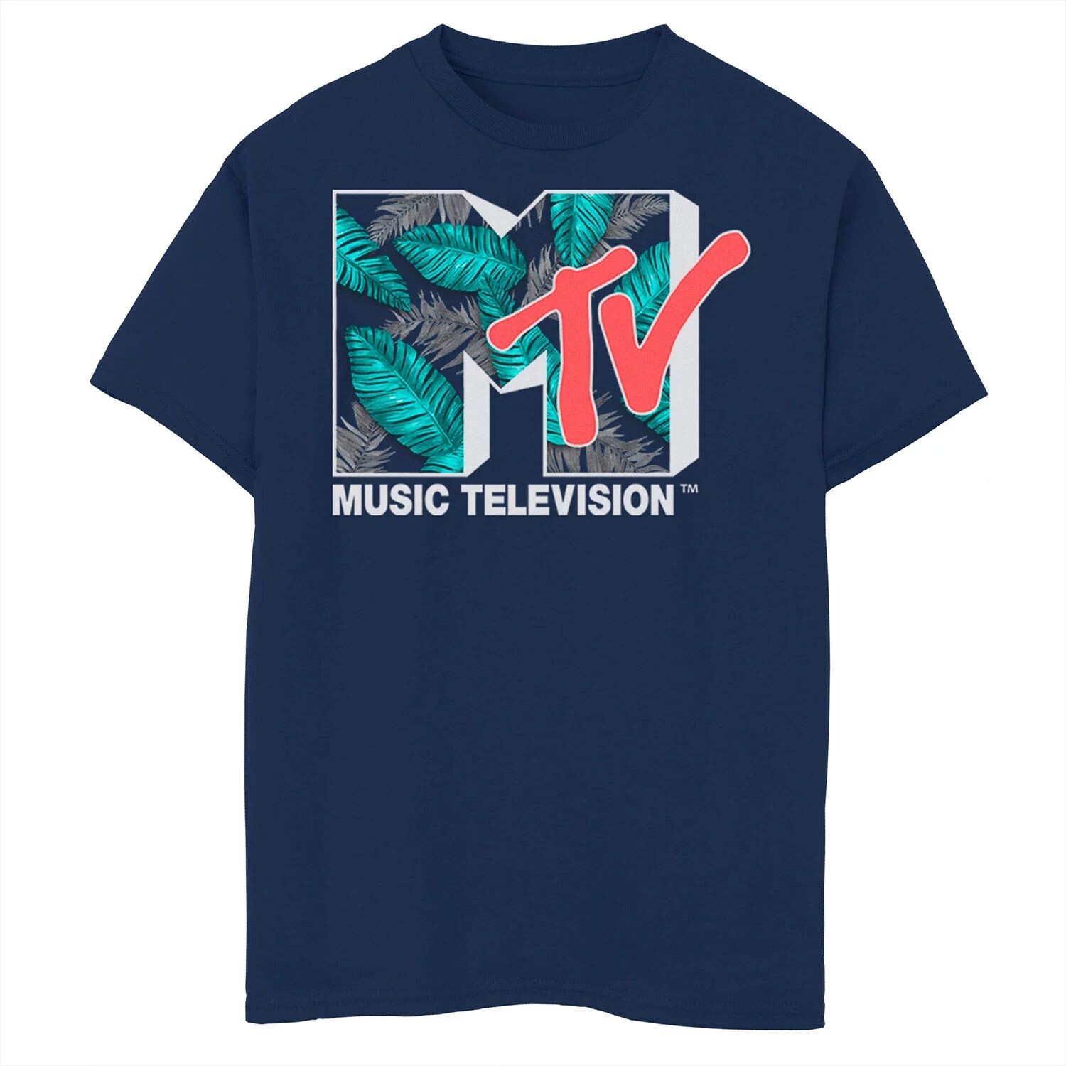 

Футболка с логотипом MTV тропического неона и бирюзовых листьев для мальчиков 8–20 лет Licensed Character, Зеленый, Футболка с логотипом MTV тропического неона и бирюзовых листьев для мальчиков 8–20 лет Licensed Character
