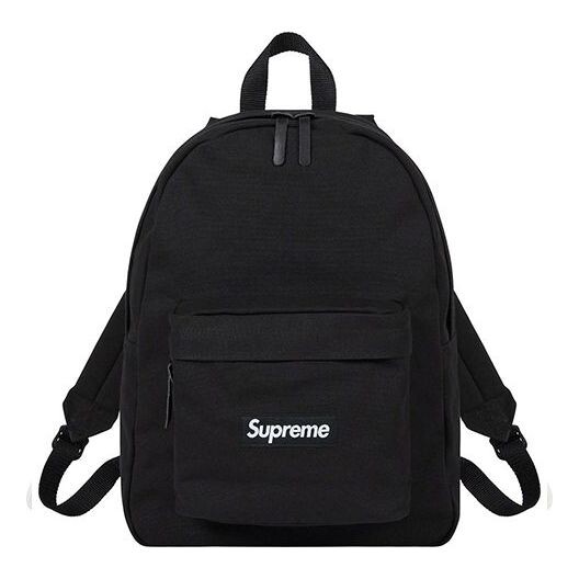 

Сумка canvas backpack 'black white' Supreme, черный