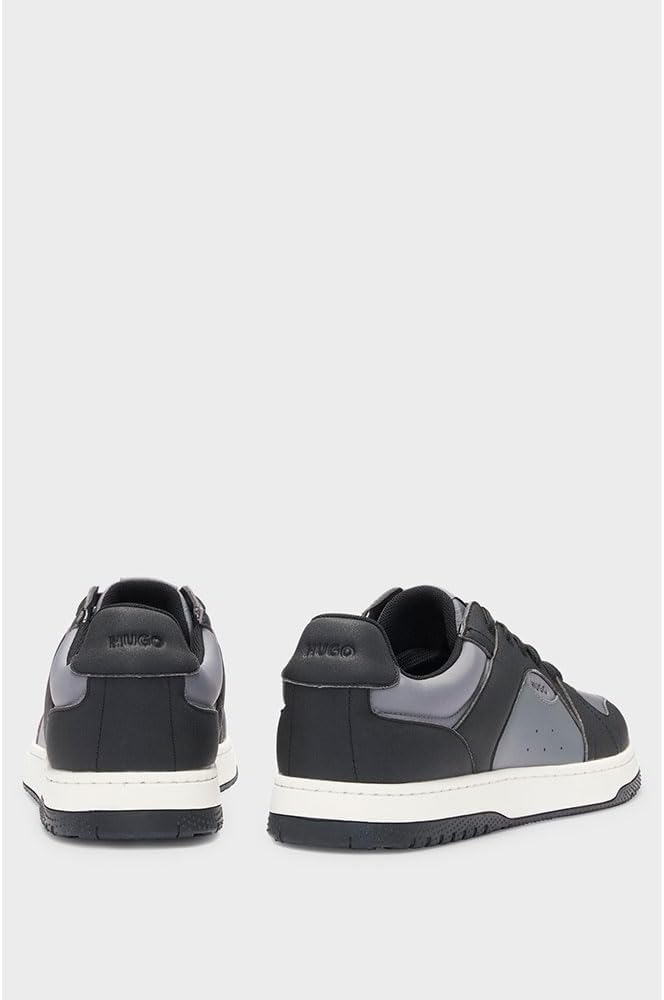 HUGO мужские кроссовки Hadrian Tenn Low Top из искусственной кожи, Open Red — фото 4