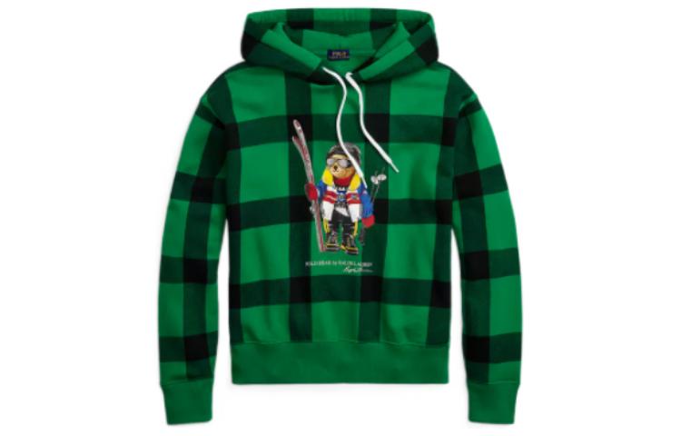Polo Ralph Lauren Женская толстовка зеленого цвета — фото 3