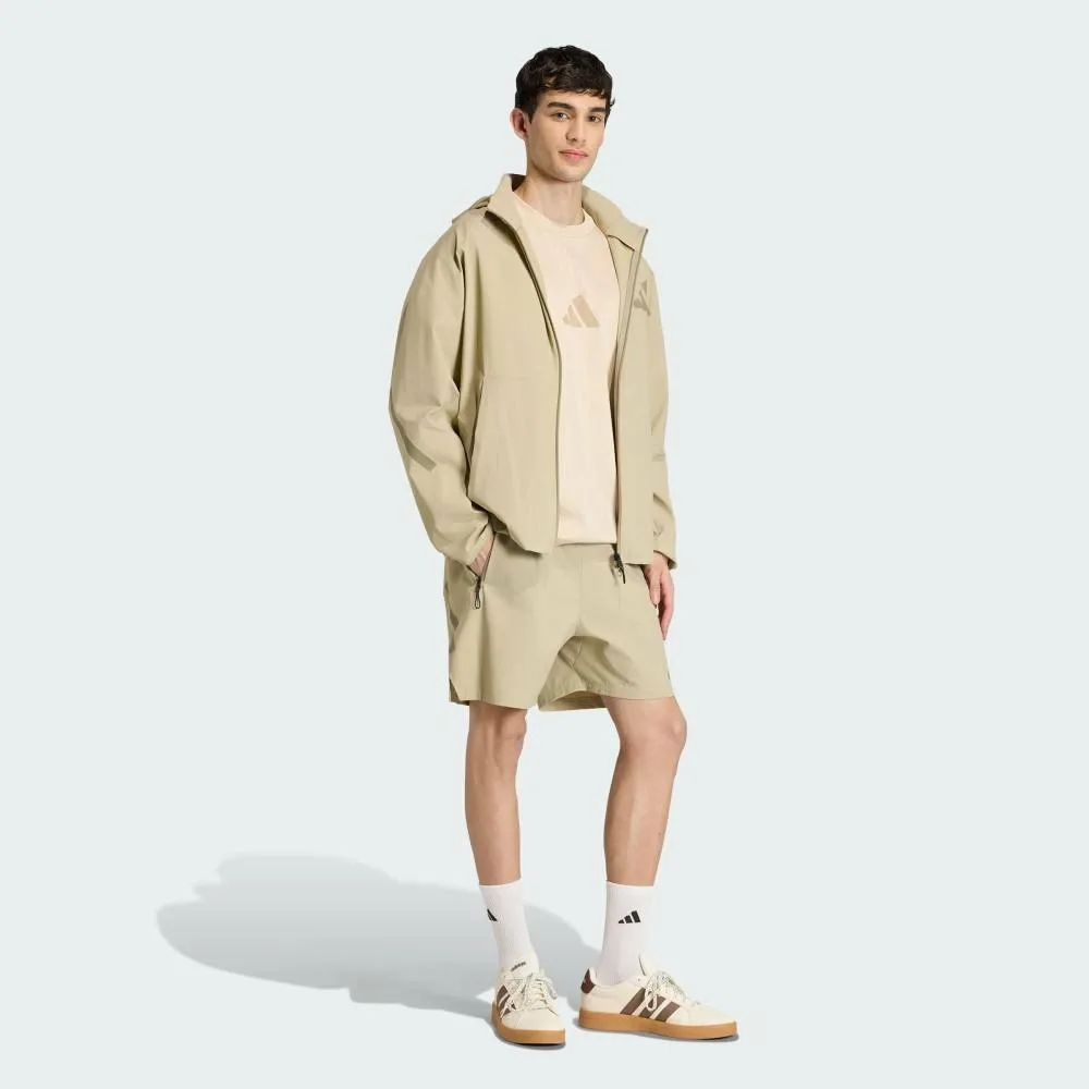 Спортивная куртка ZNE из тканого материала Adidas, brown — фото 3