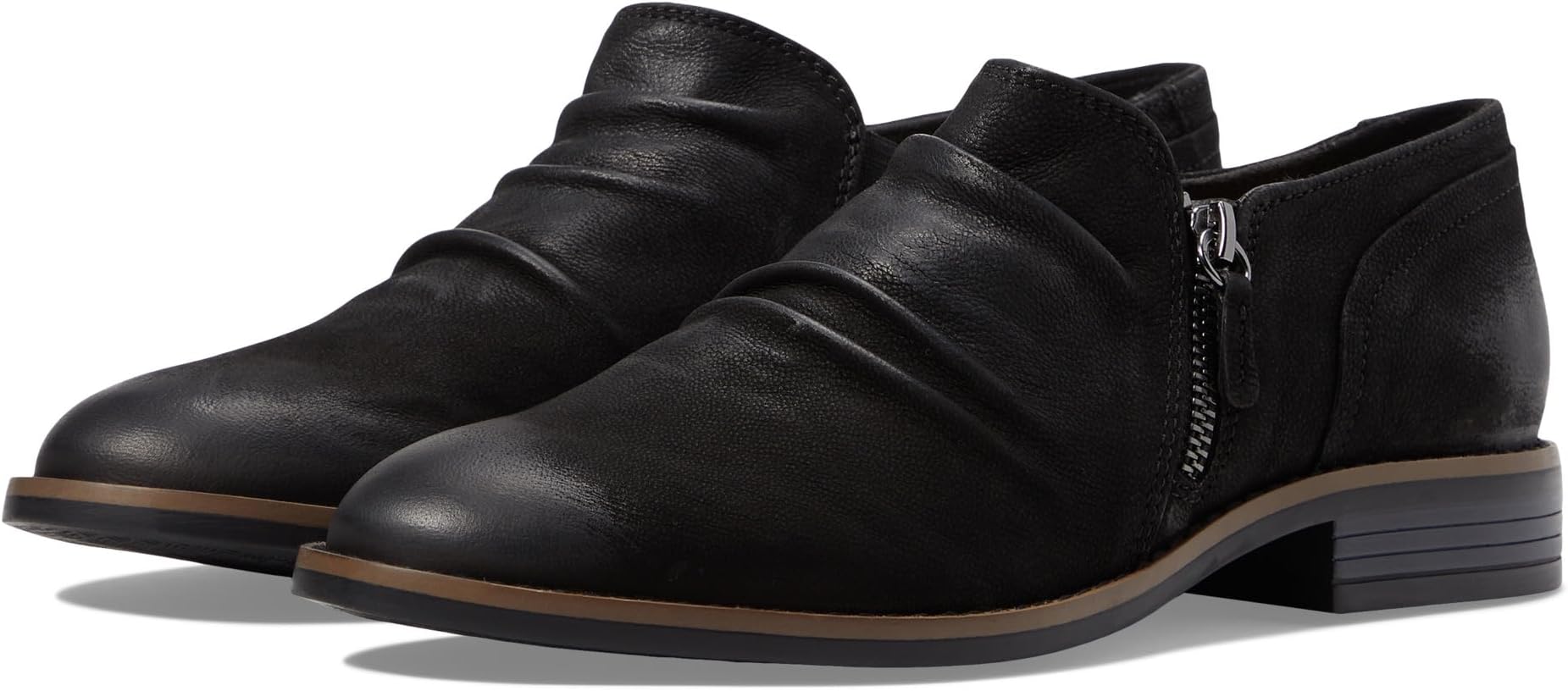 Лоферы Clarks Camzin Pace, цвет Black Nubuck