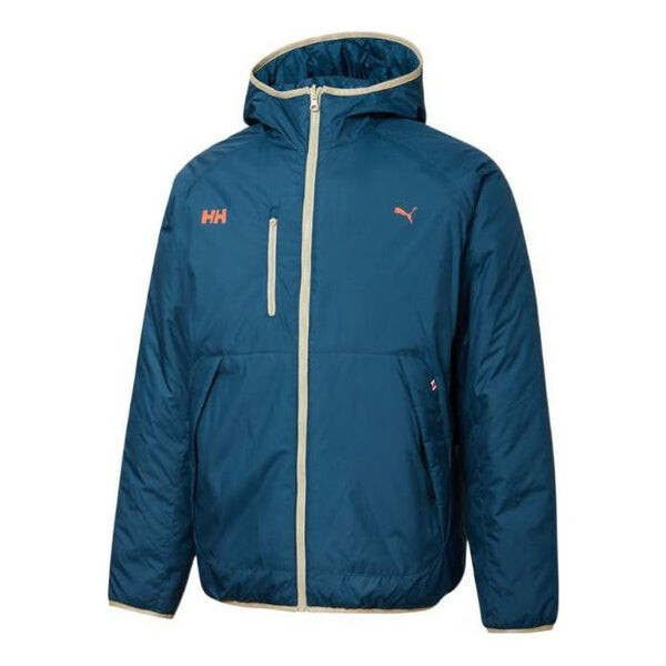 

Куртка reversible padded x helly hansen coat jacket 'blue' Puma, синий