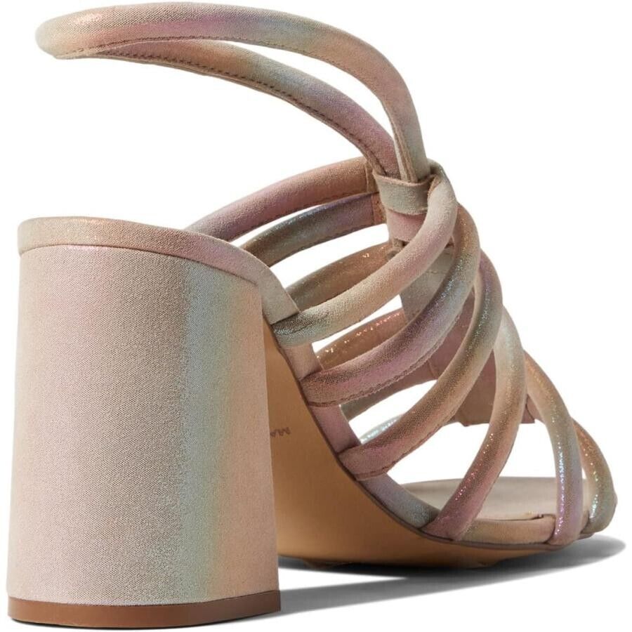 Сандалии Free People Colette Cinched Heel женские US 9.5M радужные металлик KHD325, мультиколор — фото 4