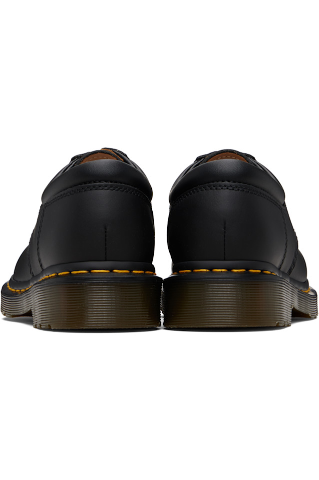 Dr. Martens Черные повседневные дерби из кожи наппа 8053 — фото 2