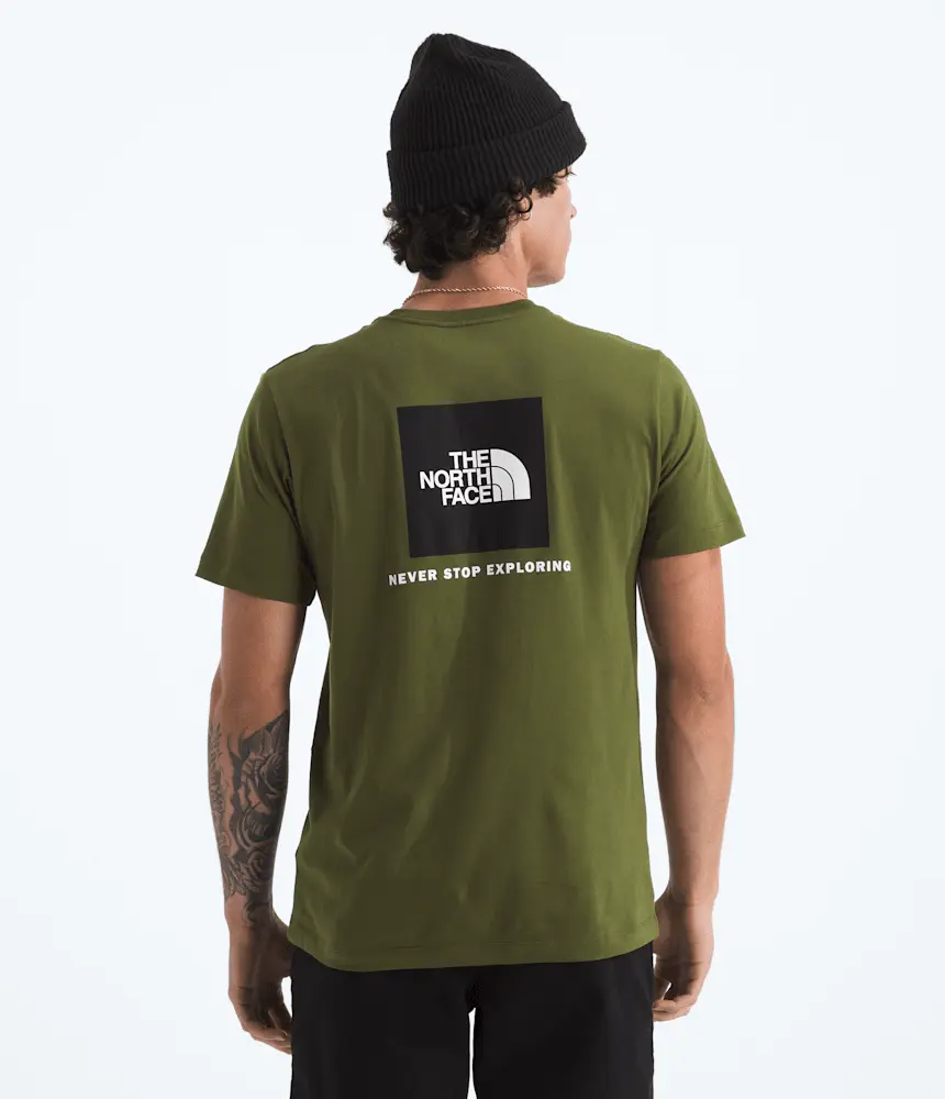

Мужская футболка Evolution Box NSE с коротким рукавом The North Face, Woodland Green