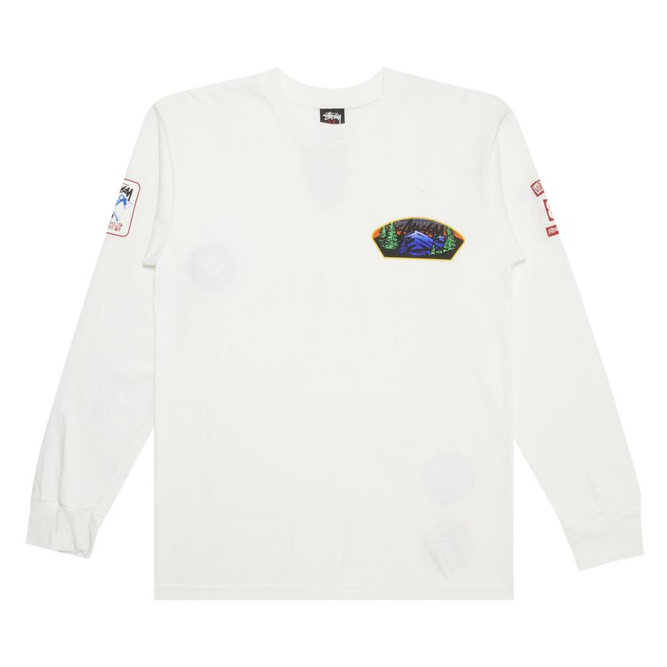 

Лонгслив Stussy Gear Outdoor 'White', белый