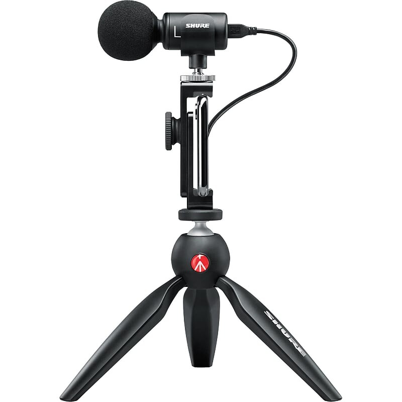 

Конденсаторный микрофон Shure MOTIV MV88+ Video Kit with iOS / USB Condenser Microphone