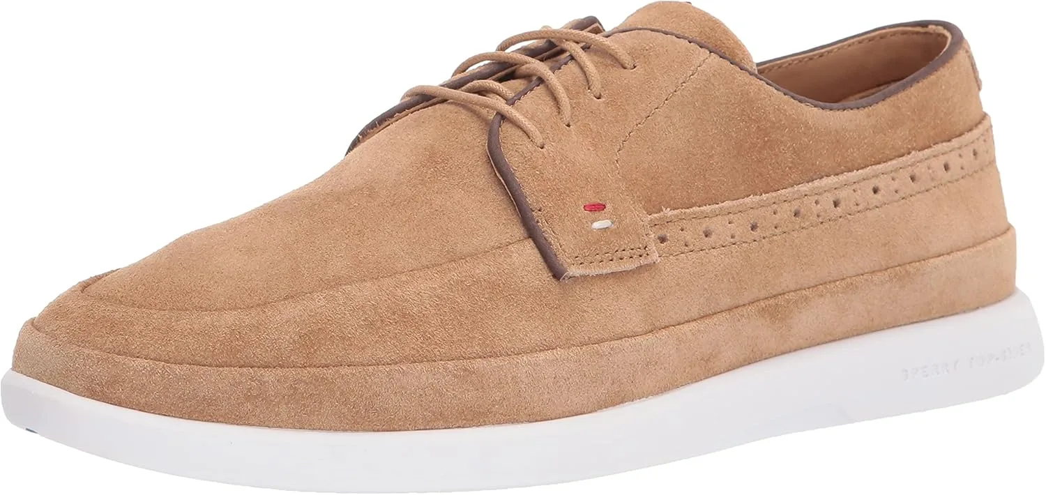 Мужские кожаные оксфорды Sperry Gold Plushwave Cabo с 4 люверсами, бежевый