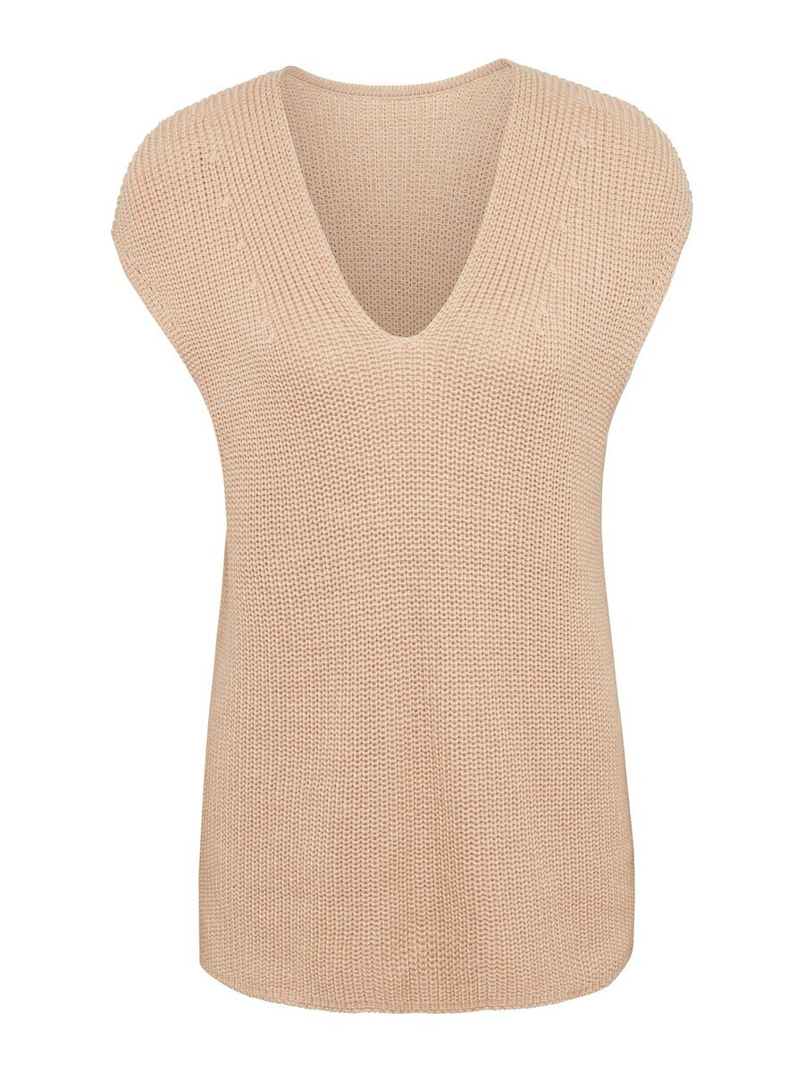 

Вязаный кардиган Goldner Knitted Vest, коричневый