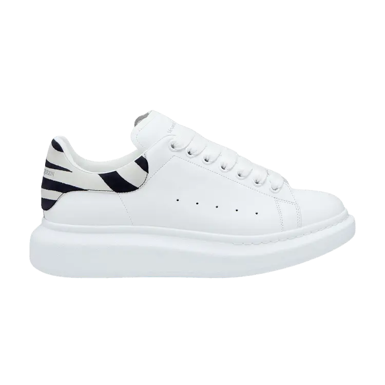 

Кроссовки Alexander McQueen Oversized Sneaker, Zebra White Black