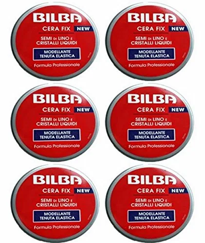 Воск для волос Bilba Fix Shaping Elastic Hold, 6 шт. по 100 мл Bilba