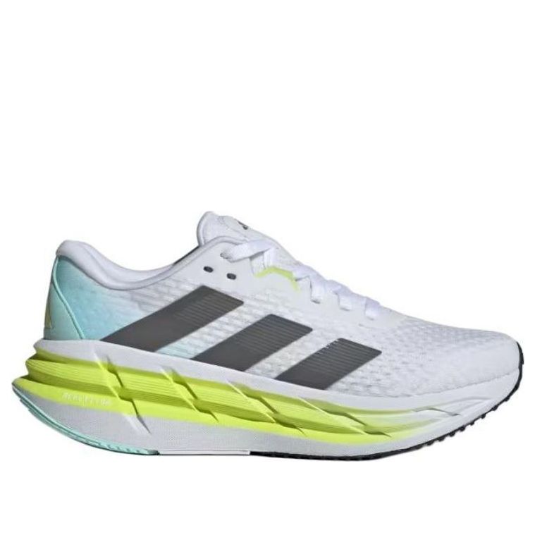 Кроссовки (WMNS) adidas Adistar 3 'Cloud White Core Black Pulse Lime', белый — фото 2
