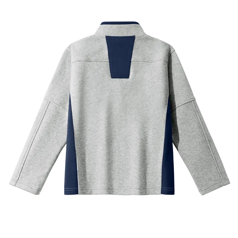 Футболка детская PEAK Light Heather Gray — фото 3