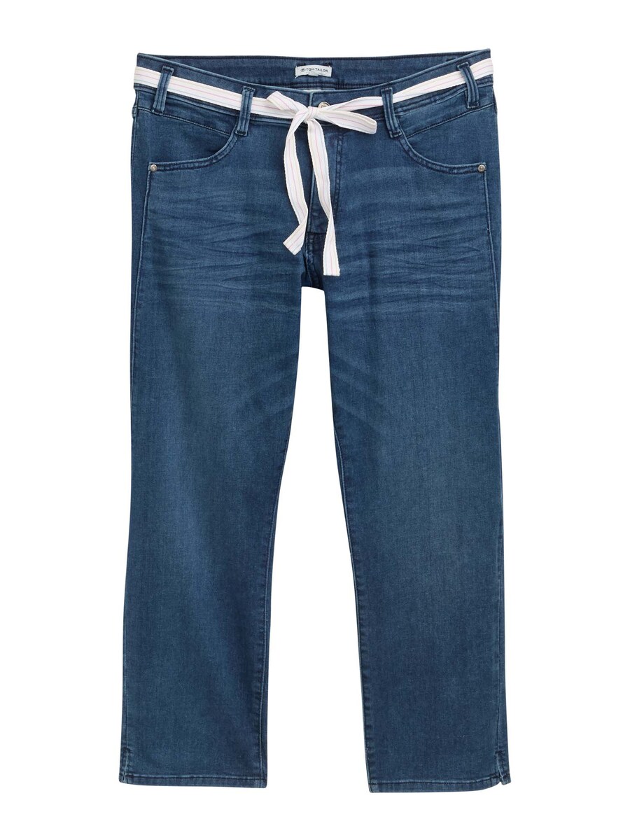 

Узкие джинсы Tom Tailor Women +, синий деним