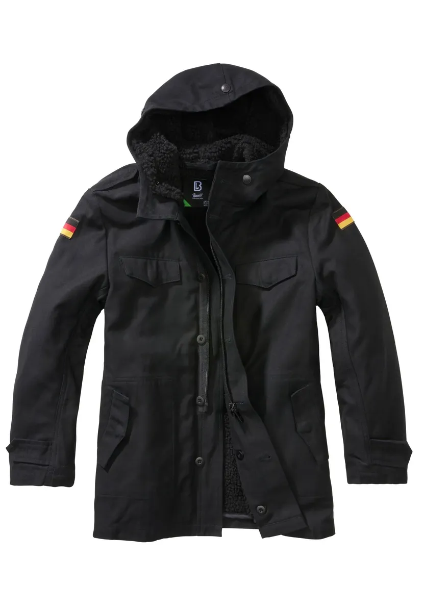 

Парка Brandit " Brandit Men's Kids BW Parka" (1 шт.), с капюшоном, черный
