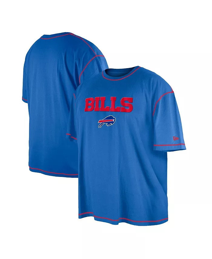 

Мужская футболка Buffalo Bills Third Down Big and Tall с принтом в стиле Puff Print New Era