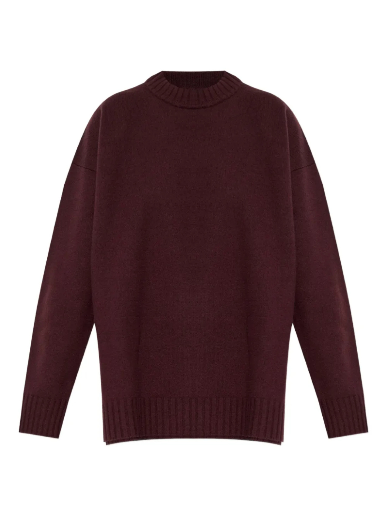 

Свитер с круглым вырезом Jil Sander, красный