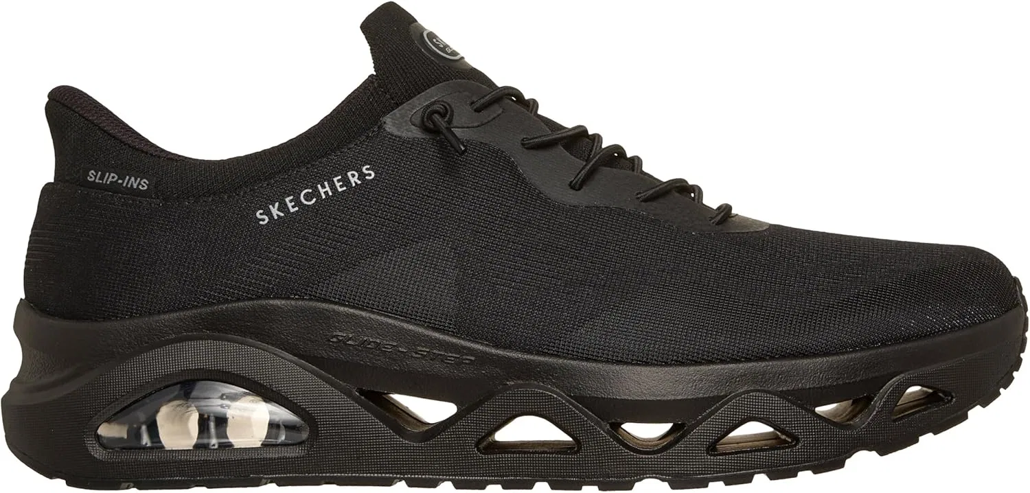 Мужские кроссовки Skechers UNO Glide-Step Air Gliders, Black — фото 4