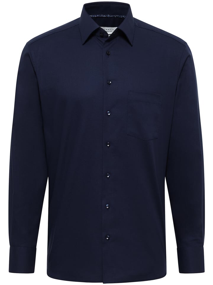 

Рубашка Eterna Hemd MODERN FIT, темно-синий
