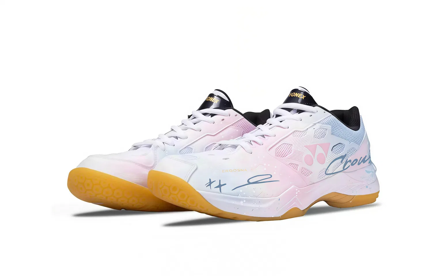 Кроссовки для бадминтона YONEX Pink Blue Tone — фото 4
