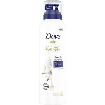 

Глубоко питательный мусс для душа с хлопковым маслом, 200 мл, Dove