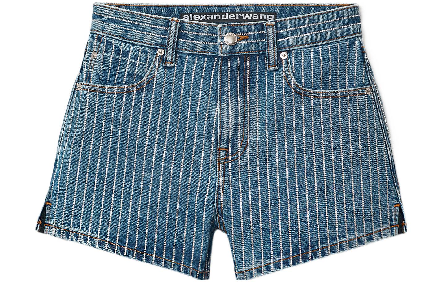 

Alexander Wang Джинсовые шорты женские темно-синие