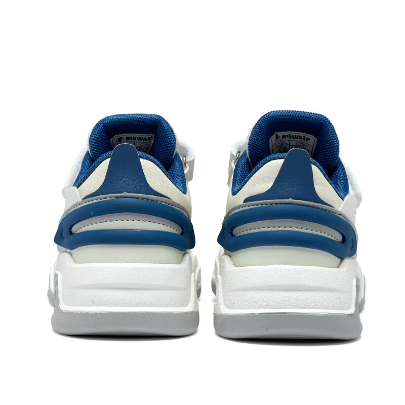 Кроссовки BIG WASP Kids Skateboarding Shoes Kids Low-top, белый/желтый — фото 4