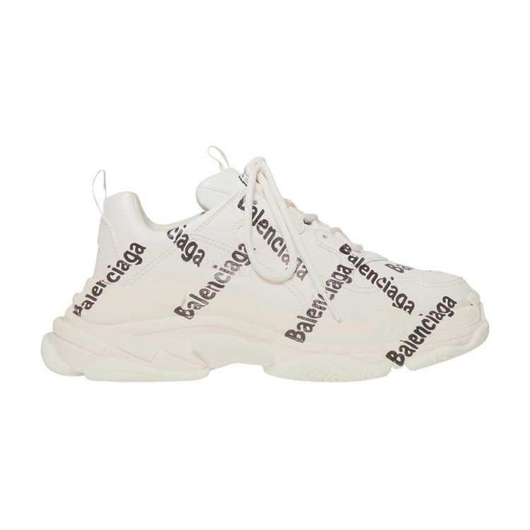 

Кроссовки Balenciaga Triple S 'Logotype - White', белый