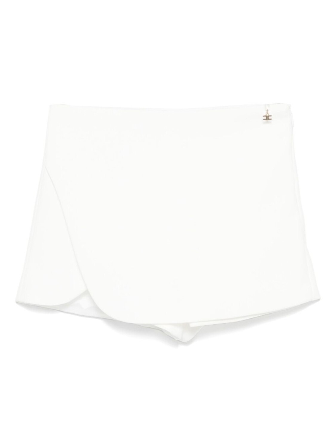 

Elisabetta Franchi La Mia Bambina креповые шорты, белый
