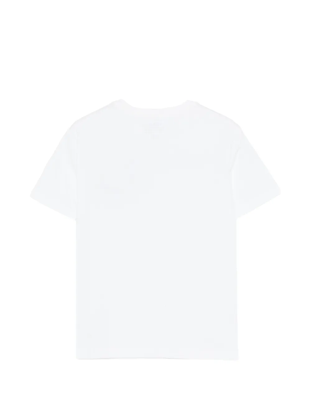 Футболка с принтом Polo Ralph Lauren Kids, белый — фото 2