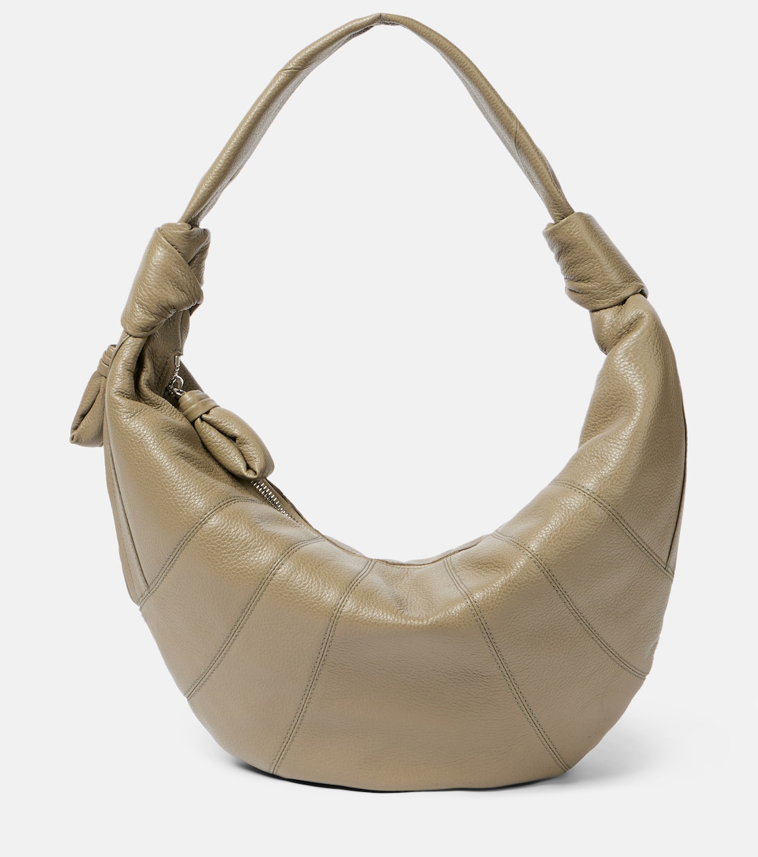 

Кожаная сумка через плечо Fortune Croissant Lemaire, Green Clay