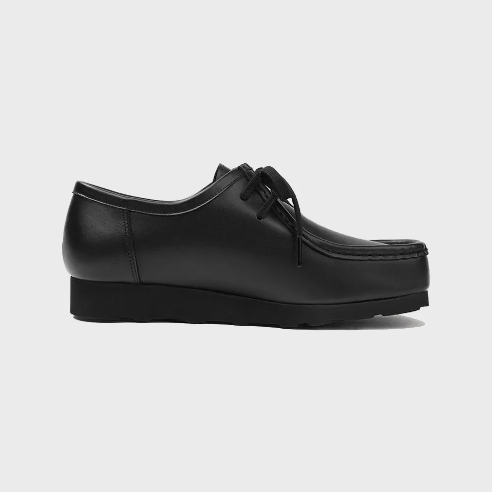 Мужские тирольские туфли Olins с подошвой Vibram Moflex чёрного цвета от Firenze.A — фото 3