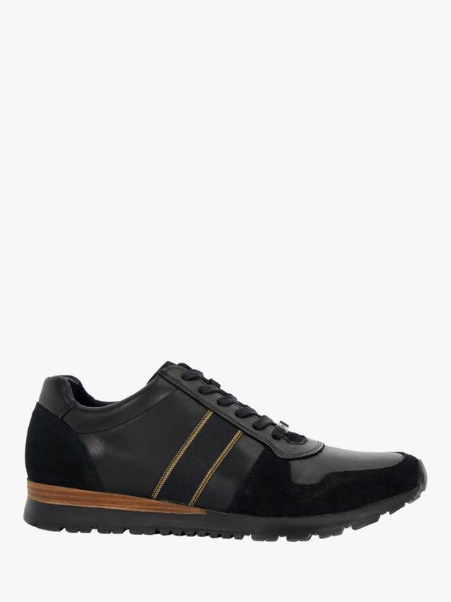 

Кроссовки из натуральной кожи treck Dune, цвет Black-Black Leather