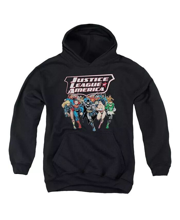 

Толстовка с капюшоном Boys of America Youth Charging Justice Justice League, черный