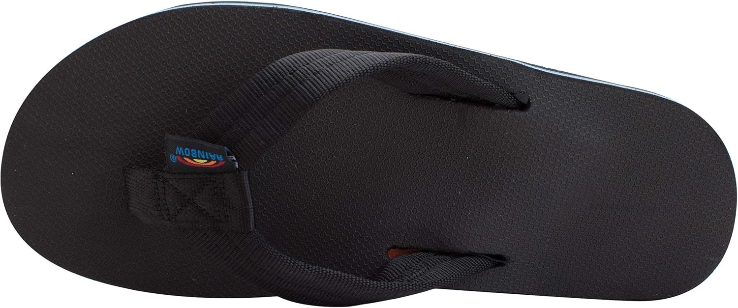 Мужские сандалии Rainbow Single Layer Soft Top 1" с верхом из мягкого материала и ремешком из нейлона, наполненным EVA Rainbow Sandals — фото 3