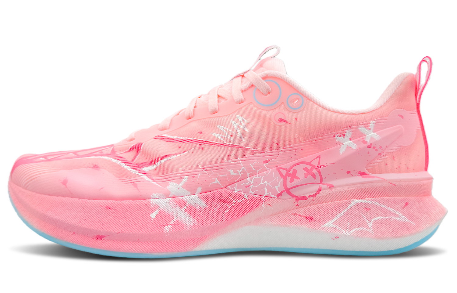 

LINING Red Hare 8PRO Slip Resistant Abrasion Resistant Low top Casual Running Shoes Unisex Pink